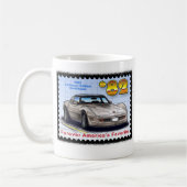 1982年のコレクターの版ハッチバックコルベット コーヒーマグカップ (左)