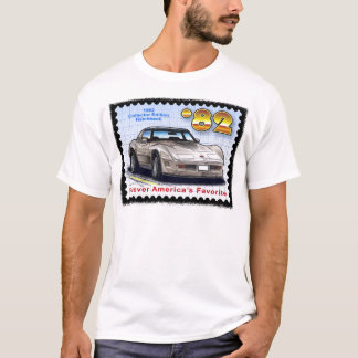 1982年のコレクターの版ハッチバックコルベット Tシャツ