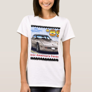 1982年のコレクターの版ハッチバックコルベット Tシャツ