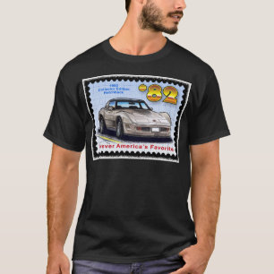1982年のコレクターの版ハッチバックコルベット Tシャツ