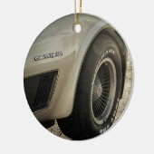 1982年のシボレー・コルベットのコレクターの版車輪 セラミックオーナメント (左)