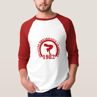 1982年のBreakdanceのチャンピオン Tシャツ