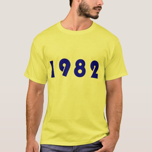 1982年のTシャツ Tシャツ (正面)