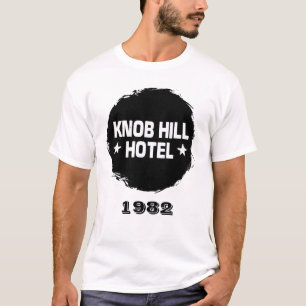 1982年バンドザノブ遊ヒルホテル Tシャツ