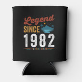 1982年以来の伝説誕生日レトロヴィンテージ 缶クーラー (正面)