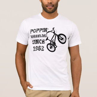 1982年以来のPoppinのWheelies Tシャツ