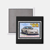 1982年特別版コルベット マグネット (正面/裏面)