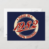 1982年製作 ポストカード (正面/裏面)