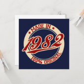 1982年製 カード (正面/裏面インサイチュ)