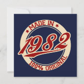 1982年製 カード (正面)