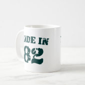 1982年製 コーヒーマグカップ (正面左)