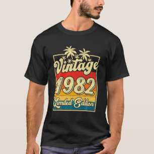 1982年1月40日、誕生日の装飾を40個変える Tシャツ