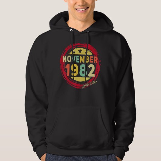 1982年11月40日誕生日40歳 パーカ (正面)