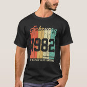1982年2月40歳限定版40Th Bi Tシャツ (正面)