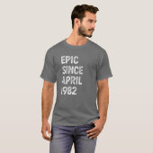 1982年4月から40歳の叙事詩M Tシャツ (正面フル)