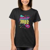 1982年40回誕生日80年代90年代1990年代1980年代Nos Tシャツ (正面)
