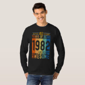 1982年40年素晴らし Tシャツ (正面フル)
