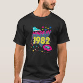 1982年40歳の誕生日80年代90年代1990年代1980年代Nos Tシャツ (正面)