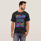 1982年40歳素晴らしの誕生日からレベル40のロック解除 Tシャツ (正面フル)