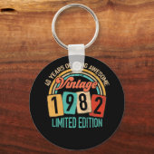 1982年40歳素晴らしのBe キーホルダー (正面)