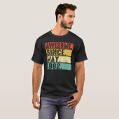 1982年5月から40年すごい 40歳の誕生日 Tシャツ (正面フル)