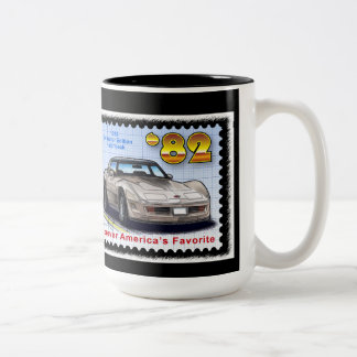 1982特集号コルベット ツートーンマグカップ