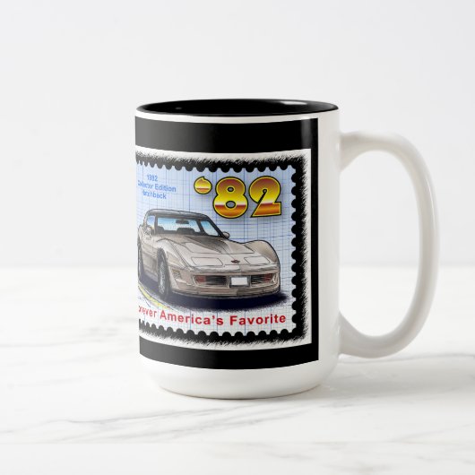 1982特集号コルベット ツートーンマグカップ (右)