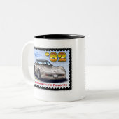 1982特集号コルベット ツートーンマグカップ (正面左)