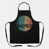 1982生まれ年のヴィンテージ生誕 エプロン (正面)