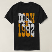1982生まれ年 Tシャツ (デザイン正面)