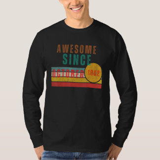 1982素晴らし年10月40歳ヴィンテージ蘇 Tシャツ