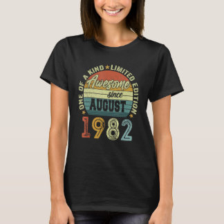 1982素晴らし年40歳40歳から Tシャツ