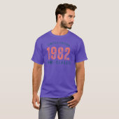 1982 すべてが始まった年 レトロ Tシャツ (正面フル)