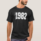 1982 40th Birthday Women Men  2 Tシャツ (正面)