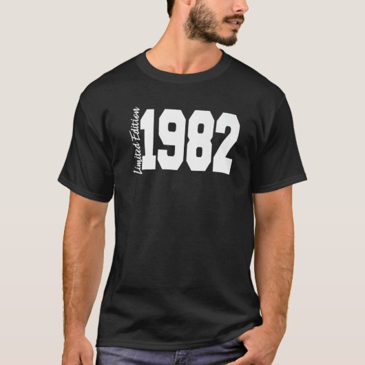 1982 40th Birthday Women Men 2 Tシャツ (正面)