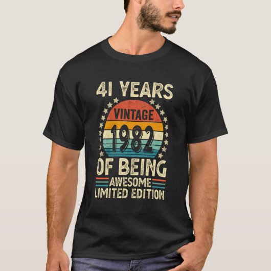 1982 41 Tシャツ (正面)