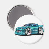 1982-92カマロティール（緑がかった色）車 マグネット (正面/裏面)