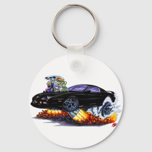1982-92カマロブラックカー キーホルダー (正面)