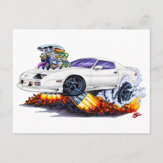 1982-92カマロ白車 ポストカード (正面)
