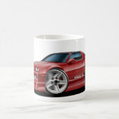 1982-92年のCamaroのあずき色車 コーヒーマグカップ (中央)