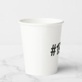 1983ハッシュタグ42誕生日記念日 紙コップ (右)