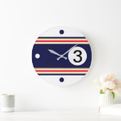 1983レーシングクロック ラージ壁時計 (ホーム)