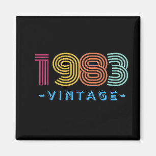 1983ヴィンテージマグネット、レトロ – ギフト マグネット