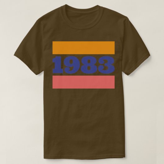 1983ヴィンテージレトロ Tシャツ (デザイン正面)