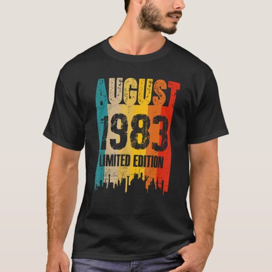 1983威厳がある 40年素晴らし Tシャツ (正面)