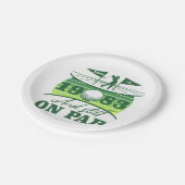 1983年おもしろいゴルファー40歳の誕生日 ペーパープレート (アングル)