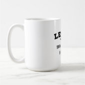 1983年から伝説的存在 コーヒーマグカップ (左)