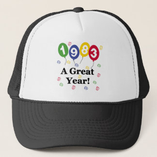 1983年すばらしい年の誕生日 キャップ