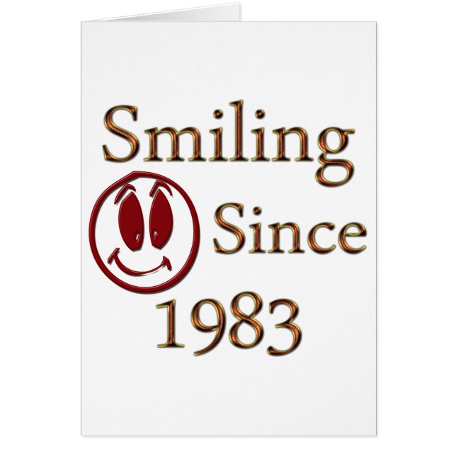 1983年に生まれて下さい (正面)