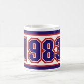 1983年に生まれて下さい コーヒーマグカップ (中央)
